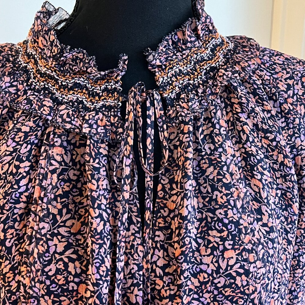 New with tags, Jonathan Simkhai Sedona Floral Silk Blouse!